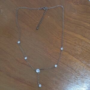 Elegant Pearl and Gold Necklace